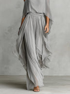 Katarzyna – Flowy Off-Shoulder Set