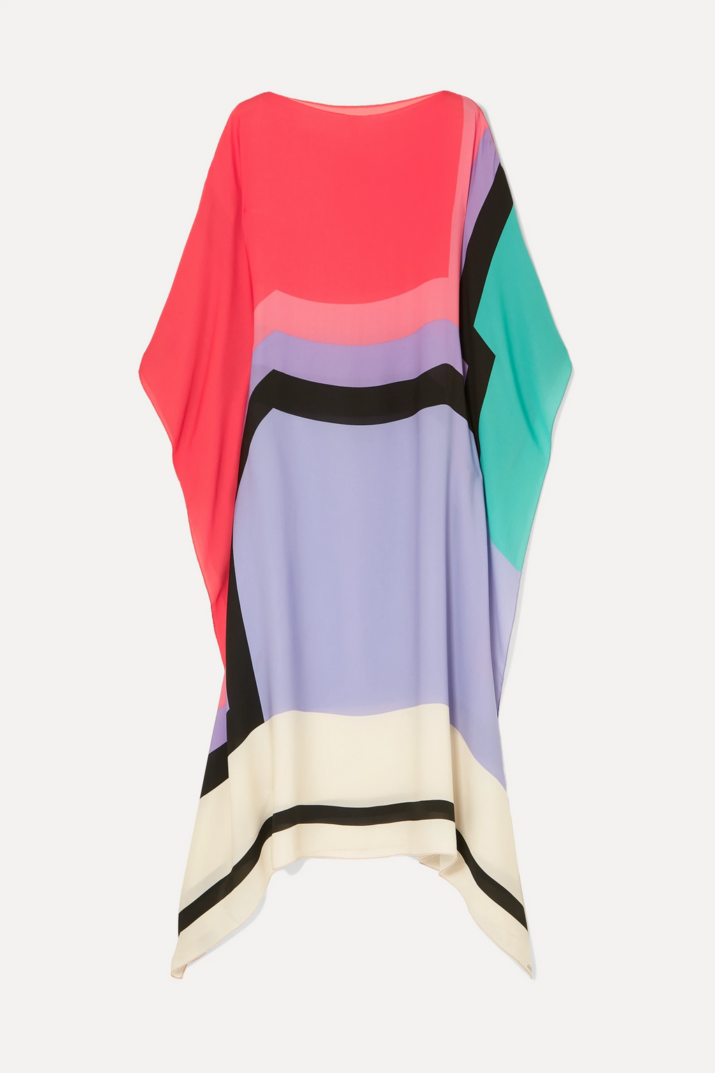 Xyrelvyn – Elegant Colorblock Maxi Dress