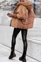 MARISA™ -  Plush Comfort Hooded Jacket