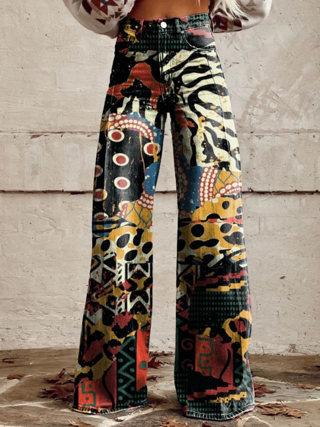 Élodie - Elegant Wide Trousers