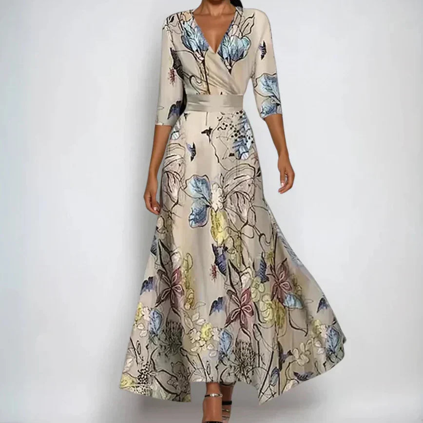 Dorothea | Luxury Floral Dress