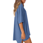 HALSEY™ – Relaxed Solid Lounge Two-Piece Set