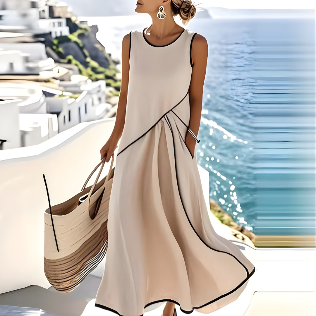 Saige Striped Summer Dress