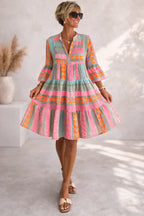 NOVA | Vibrant Midi Dress Breezy Comfort Weekend Style