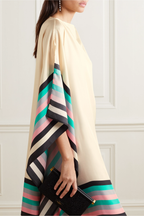 Xyrelvyn – Elegant Colorblock Maxi Dress