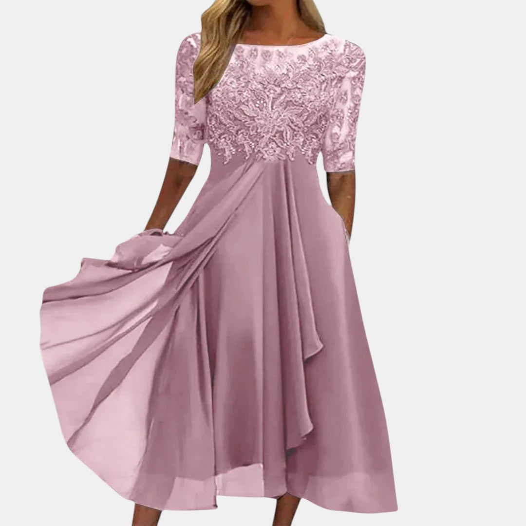 Frances | Elegant Lace Dress