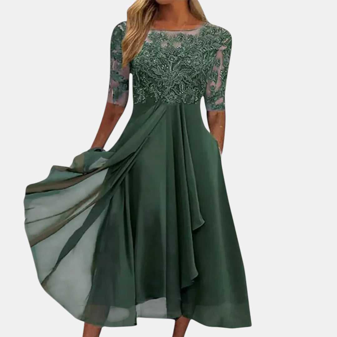 Frances | Elegant Lace Dress
