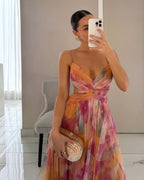 GISELLE | Chiffon Maxi Dress