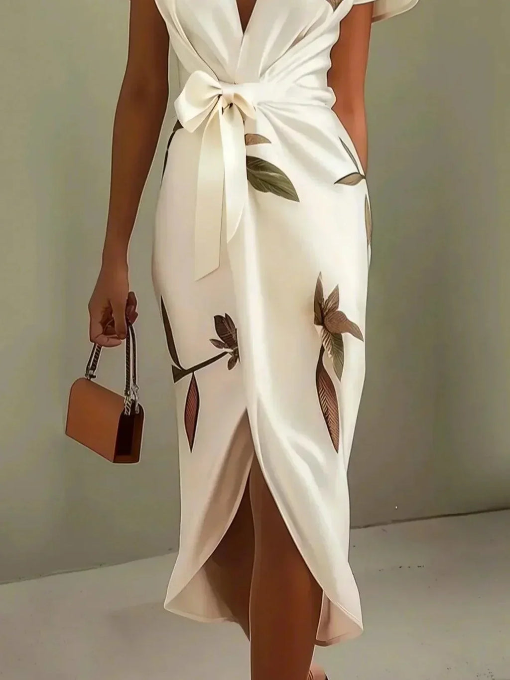 Seraphina | Robe Portefeuille Élégante Fluide