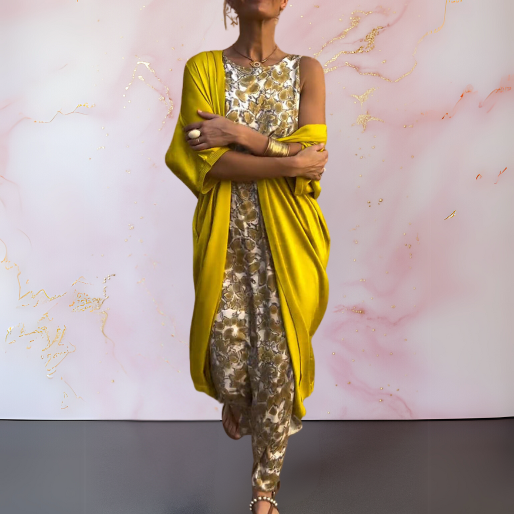 Melanie | Elegant Dress with Cardigan