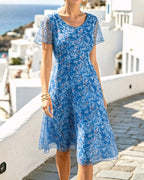 Ana | Loose & Light Floral Midi Dress