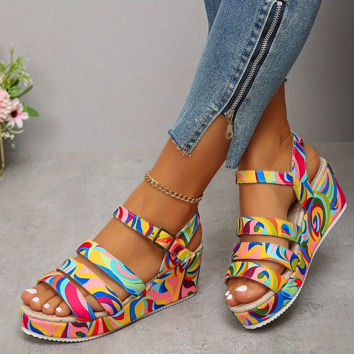 Esme | Ankle Strap Sandals