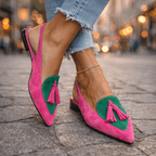 Eliza | Sandalias Con Tiras Y Borlas