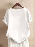 Claire | Relaxed Button Detail Blouse