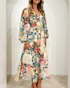 Corrine – Chic Floral Dress with Flowing Fit