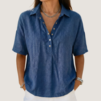 Claire | Blouse with Collar and Button