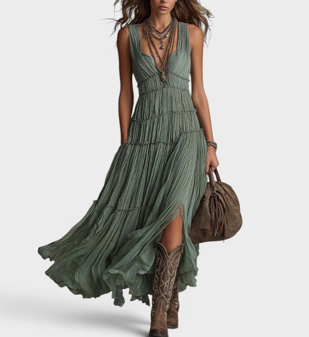 Ottilie | Effortless Bohemian Maxi Dress
