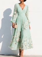 Tamsin | Feminine Flowing Maxi Dress