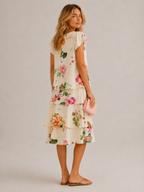 Dorothea | Vestido Elegante Y Vaporoso CON Volantes