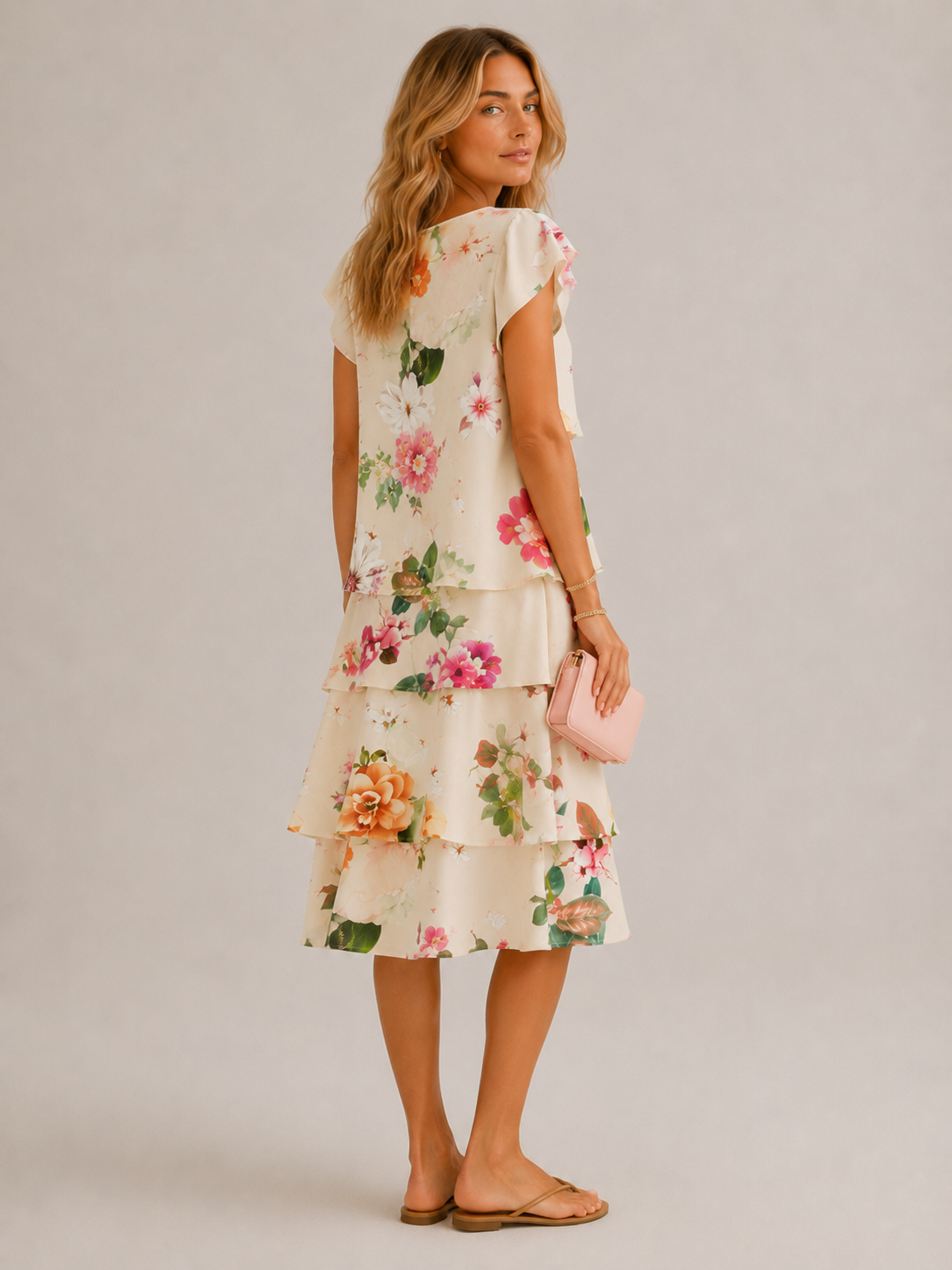 Dorothea | Vestido Elegante Y Vaporoso CON Volantes