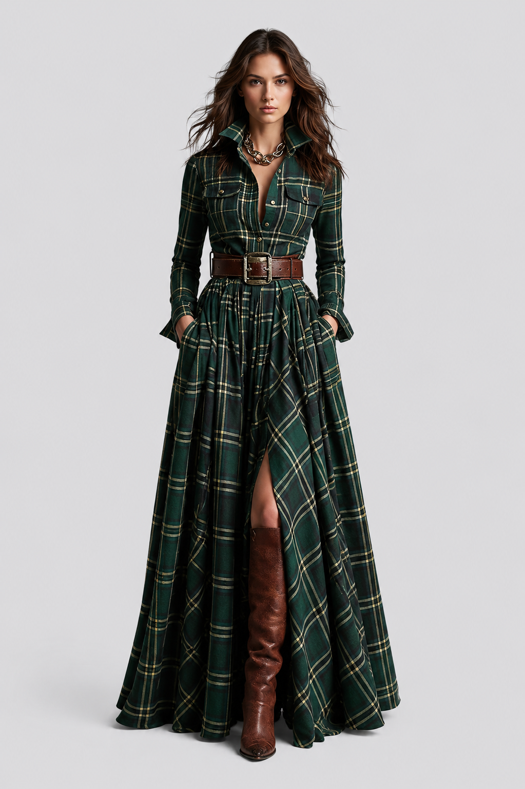 Scarlett | Belted Dress
