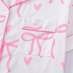 SHAKILA™ - Casual Crop Shirt and Short Pajama Set