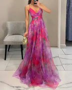 Marbella | Spaghetti Strap Maxi Dress