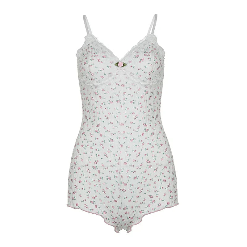 JOY™ – Dreamy Floral Sleeveless Bodysuit