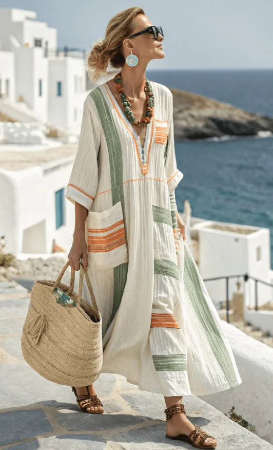 Vera | Coastal flow Dress
