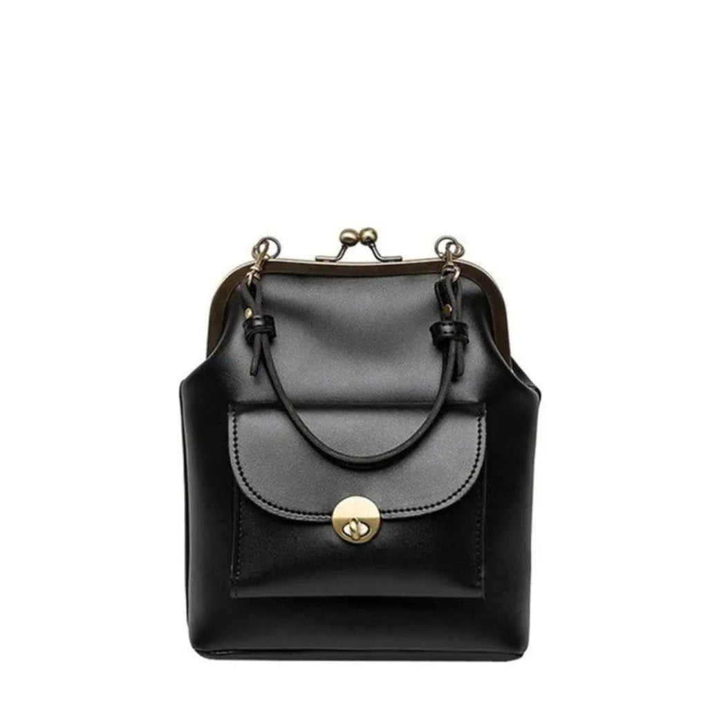 Selmira – Vintage Bag with Kiss-Lock Closure