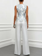Sophia Satin Camisole and Trousers Set