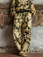 Isabella Baroque Floral Loungewear Set