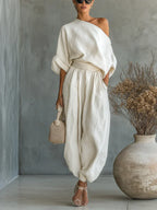 Mila™ | Off-Shoulder 2-Piece Set