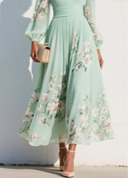 Tamsin | Feminine Flowing Maxi Dress