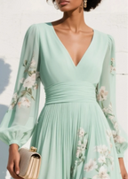 Tamsin | Feminine Flowing Maxi Dress