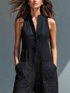 Lila Sleeveless Jumpsuit