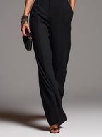 Celeste Chiffon Blouse and Wide-Leg Pants Set