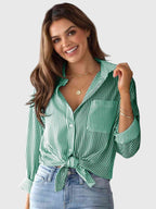 Ariana | Collared Neck Shirt