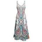 HELGA™ – Flowy Floral Vacation Maxi Dress