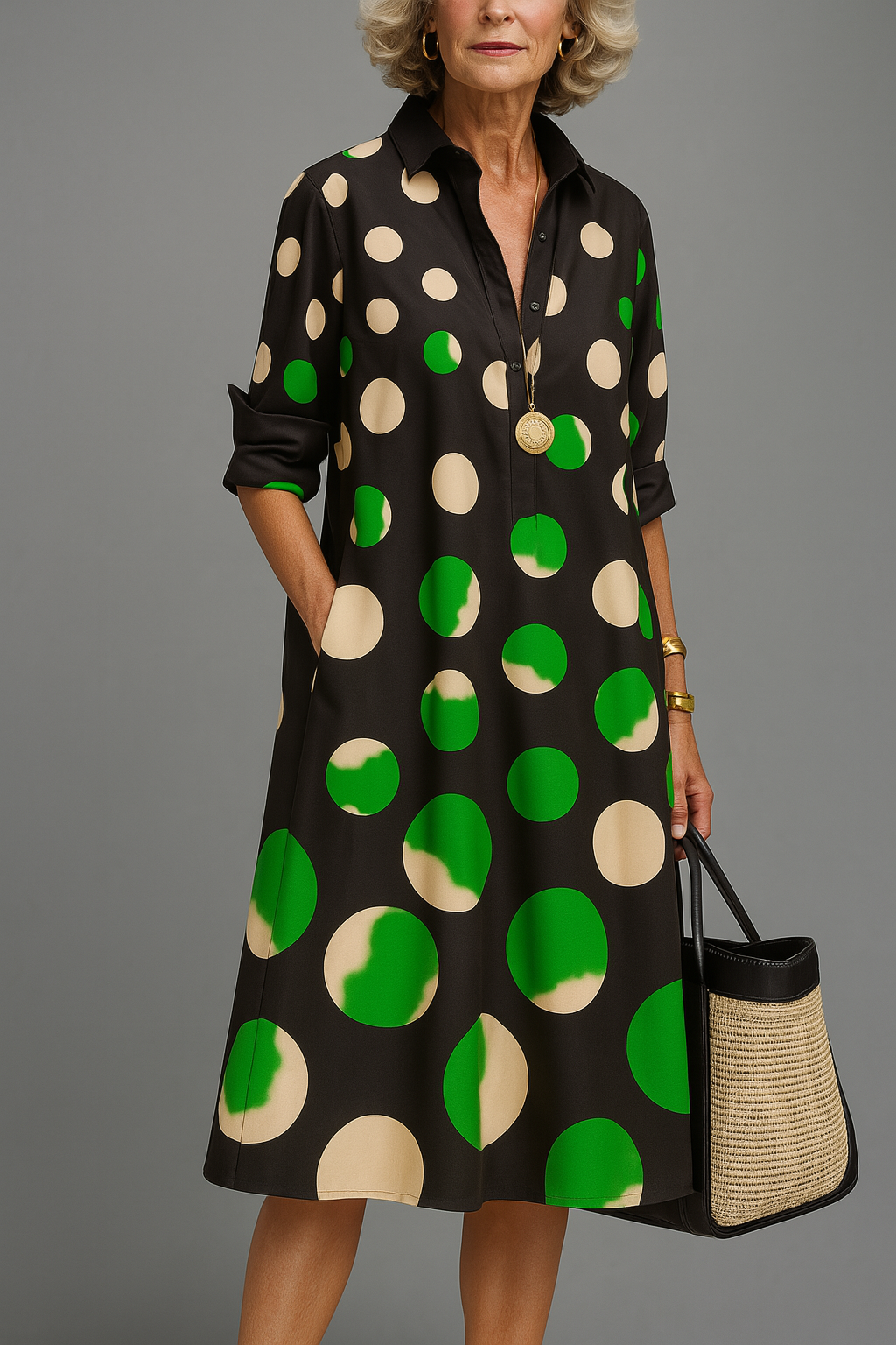 Naomi | Polished & Stylish Midi Dress