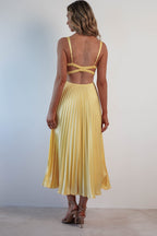 MALKA | Stylish Maxi Dress with Delicate Drape
