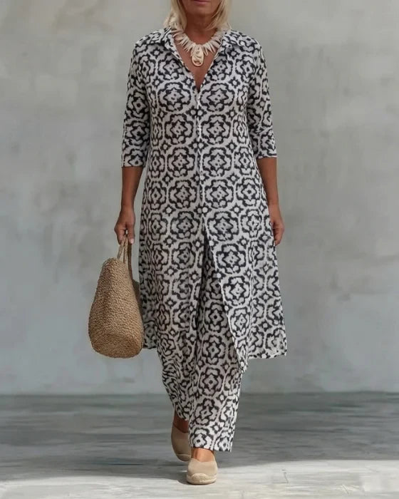 Sara™ | Button-Up Set