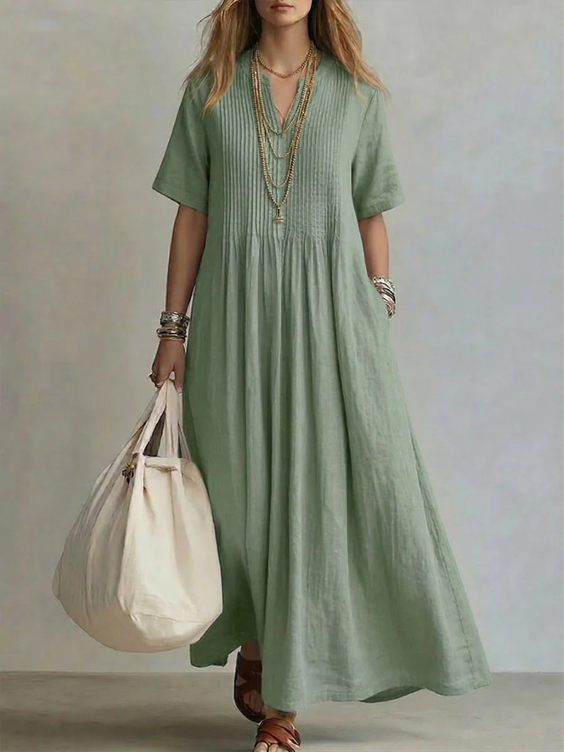 Willa | Pleated Dress