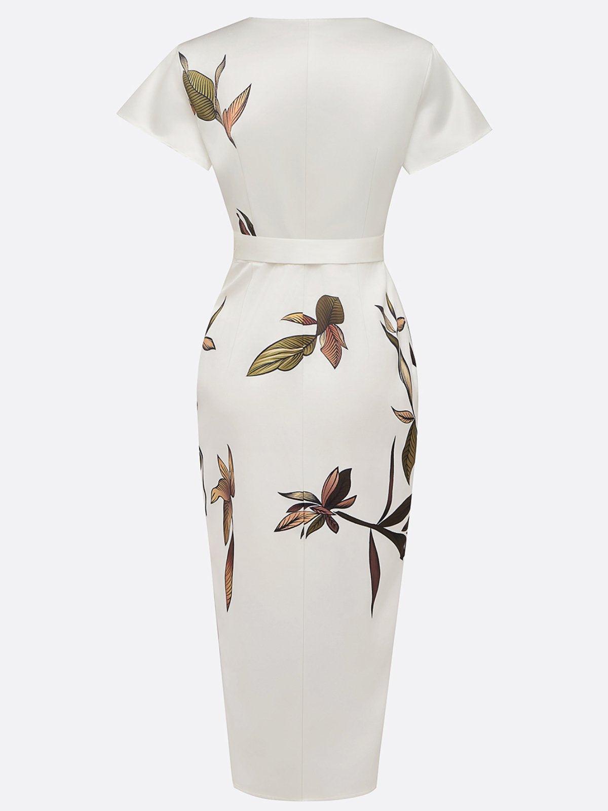 Seraphina | Robe Portefeuille Élégante Fluide