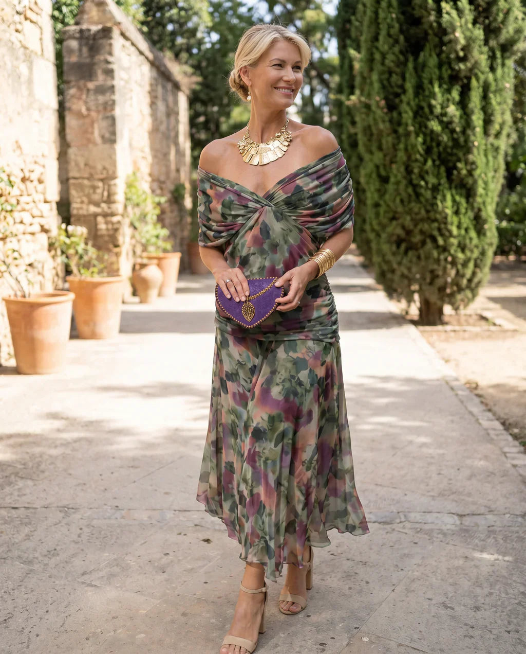 Edith | Elegante CON Escote EN V