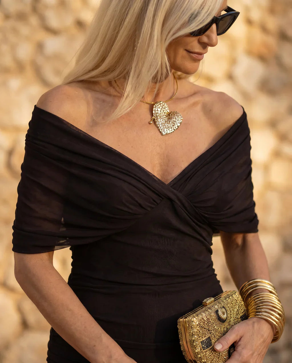 Edith | Elegante CON Escote EN V