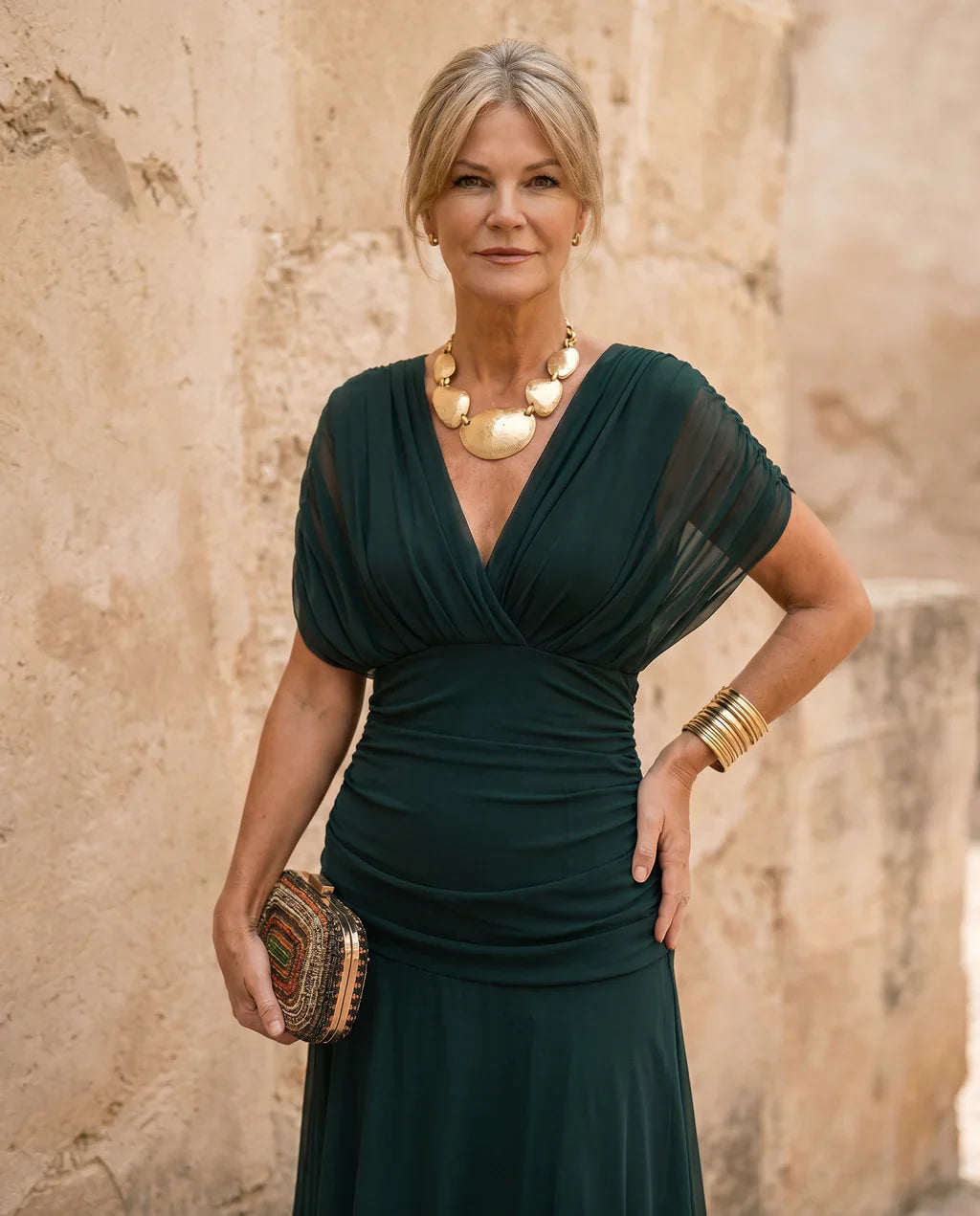 Edith | Elegante CON Escote EN V