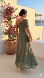 Uma | Flowing wide dress with elegant design