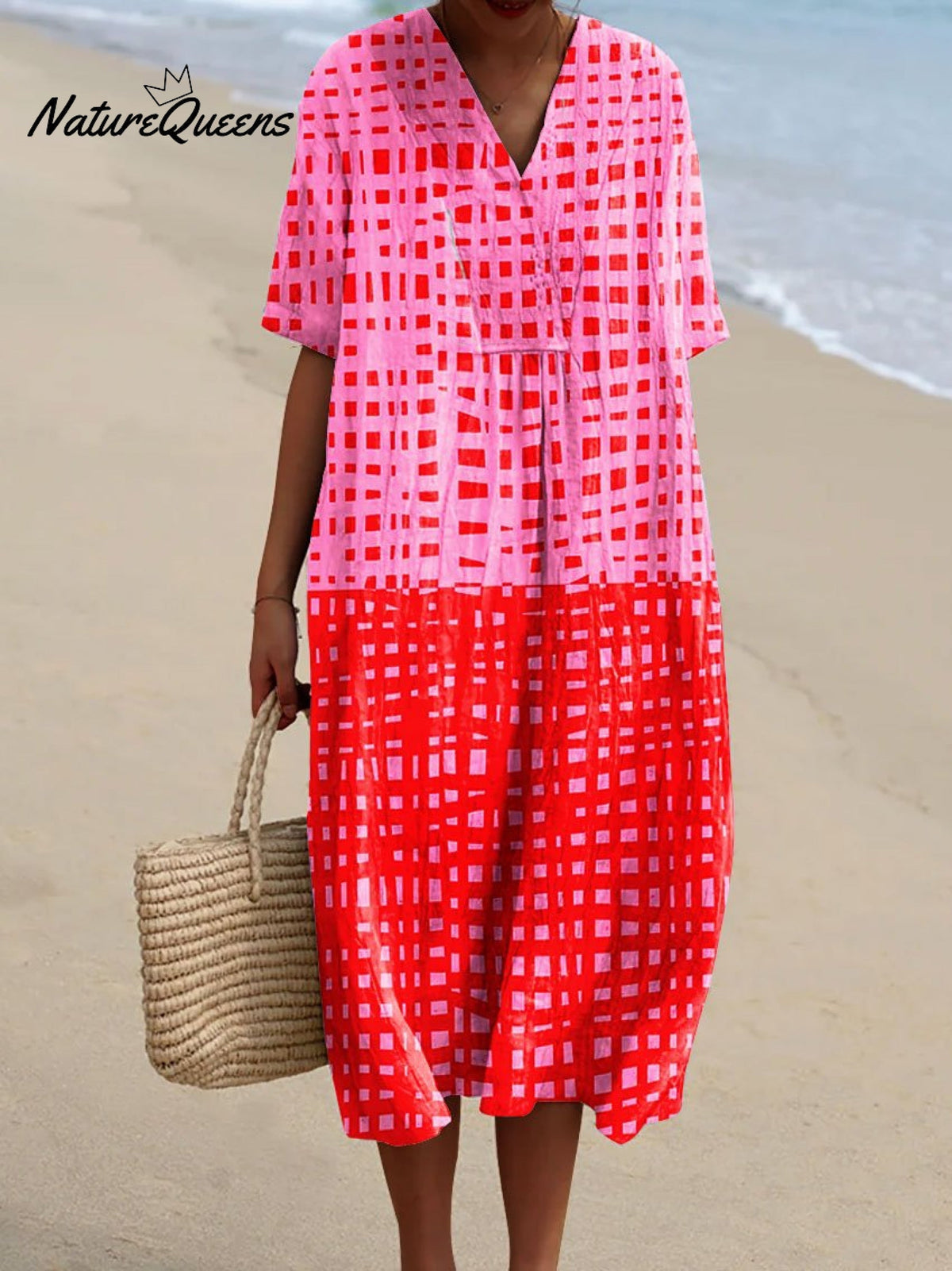 Roosmarijn | Check Dress