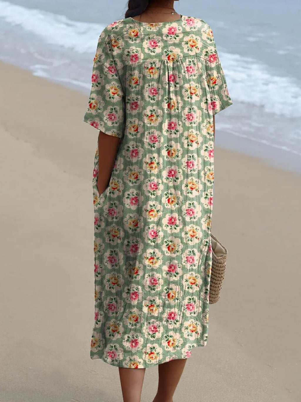 Femke | Vintage Floral Dress
